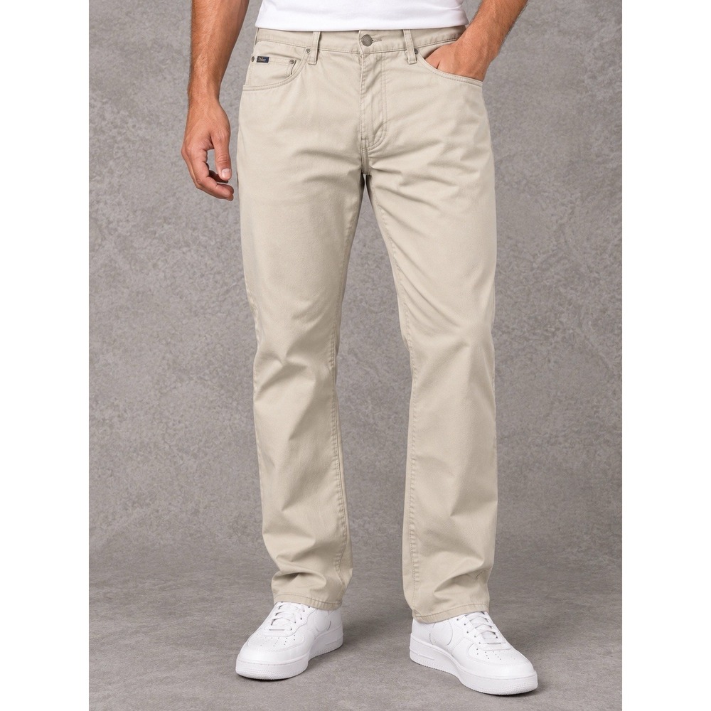 Polo Ralph Lauren Straight Fit 5 Pocket Pants Mens 34x34 Beige Casual Chino